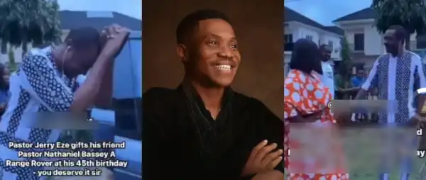Pastor Jerry Eze Gifts Nathaniel Bassey Brand-New Range Rover for 45th Birthday