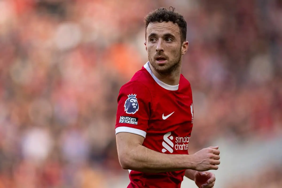 EPL: Liverpool pays out Diogo Jota’s contract