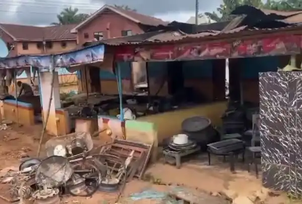 Nigerian Soldiers Burn Shops, Markets In Imo Village Over Killing Of 8 Joint Task Force Members
