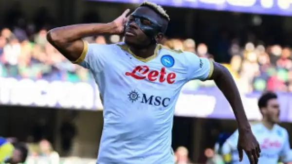 Man Utd make €100M cash bid for Napoli striker Victor Osimhen