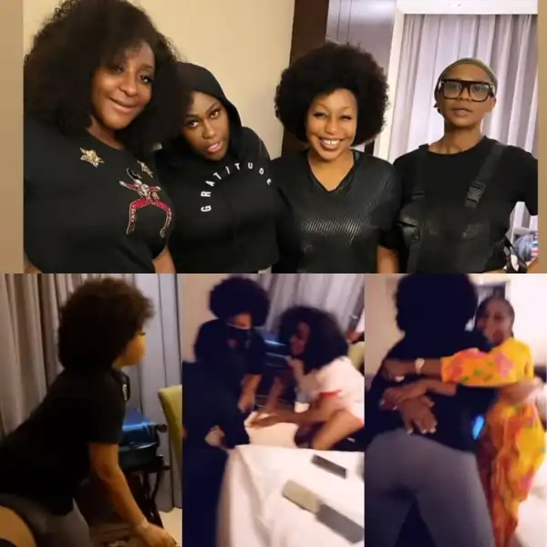 Actresses Storm Imo State For Rita Dominic