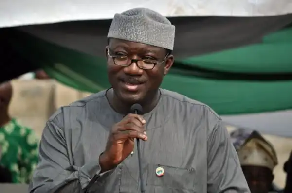 Ekiti State Governor Fayemi, Condoles With Fayose Over Sister’s Death
