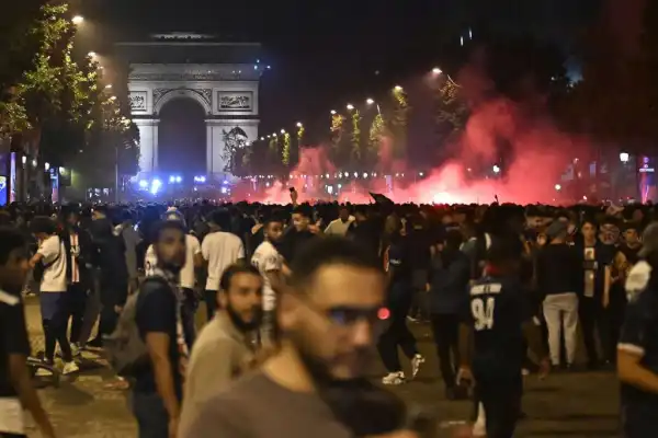 Two dead as PSG fans celebrate Champions League final victory