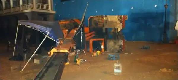 Horror! Assistant Director, Two Others Die On The Spot As Crane Falls At Movie Shooting Site