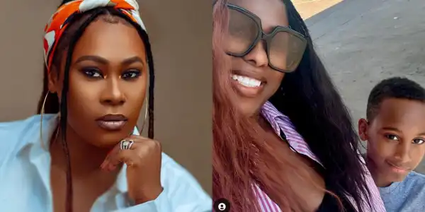 “Where did the time go” Uche Jombo queries as her son, Mathew turns 8