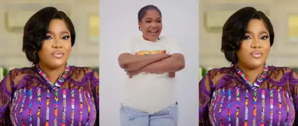 Toyin Abraham Claps Back At Fan Who Mocked Her Tummy