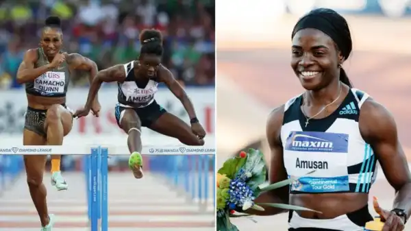 Amusan wins Stockholm Diamond League 100m hurdles