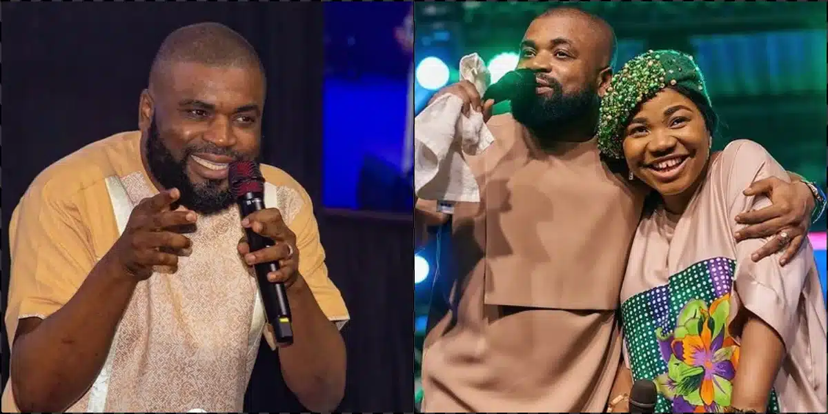 Pastor Blessed reveals why his wife, Mercy Chinwo trusts him