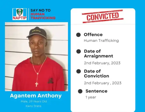Kano court sentences man to one year imprisonment for human trafficking