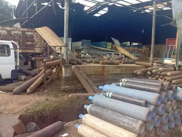 Two die as explosion rocks Chinese gas company in Abia