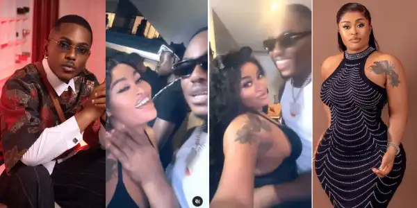 Video: Sarah Martins’ cozy moment with Timini Egbuson sparks buzz