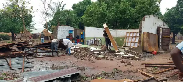 Benue: Rainstorm ravages Ukum, destroys churches, schools, homes