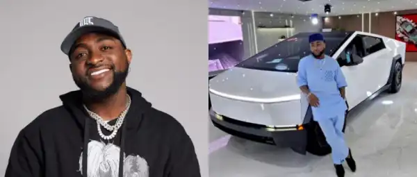 Davido Splashes Millions Of Naira On New Cyber Truck