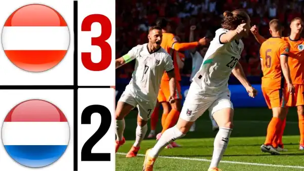 Netherlands vs Austria 2 - 3 (EURO 2024 Goals & Highlights)