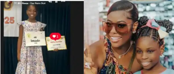 “Spelling Superstar”- School Hails Davido’s Imade as she wins spelling bee competition