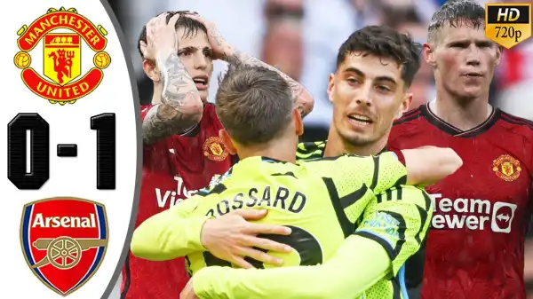 Manchester United vs Arsenal 0 - 1 (Premier League 2024 Goals & Highlights)