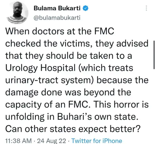 Bandits Turn Villagers Into Slaves In Katsina - Bashir Kurfi