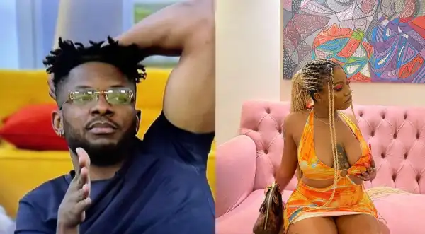 BBNaija: Angel Offers Cross Food Amidst Ignoring Him