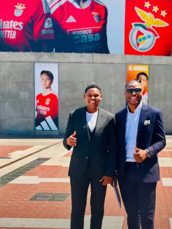 Transfer: Falconets striker joins Portuguese champions, Benfica