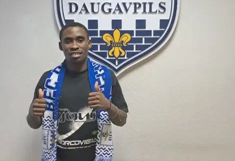 Transfer: Nigerian striker completes loan move to Latvian Club Daugavpils
