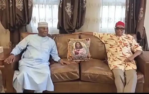 2027: Atiku holds closed-door meeting with Amaechi