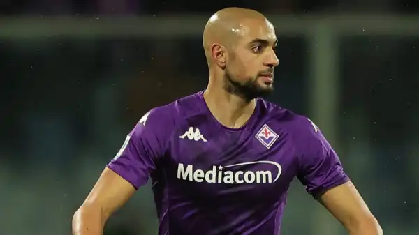 Sofyan Amrabat: Fiorentina stand firm after Barcelona loan offer