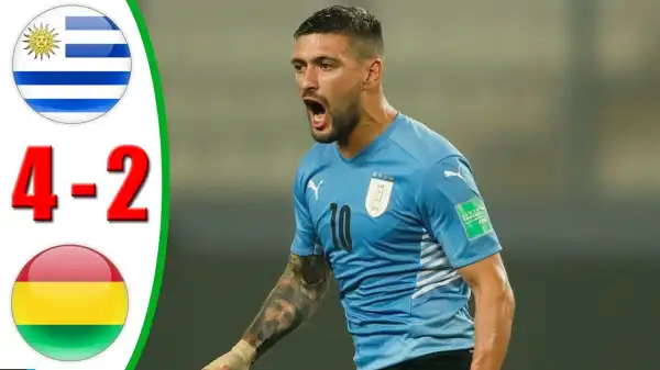 Uruguay vs Bolivia 4 − 2 (2022 World Cup Qualifiers Goals & Highlights)