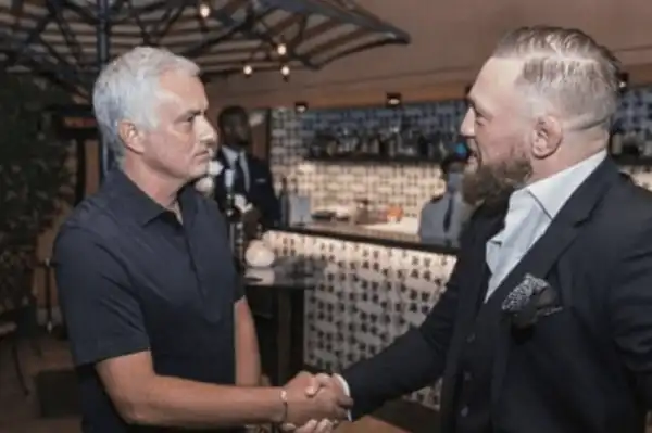 Inside Conor McGregor’s Rome trip from meeting Jose Mourinho to shots with Johnny Depp