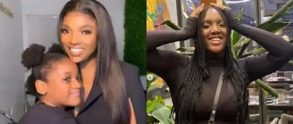 Annie Idibia Declares Daughters as Her Backbone Following Divorce from 2Baba