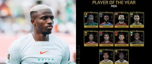 Victor Osimhen Bags Nomination for 2025 CAF Player of the Year