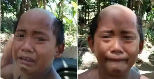 Coronavirus: See What A Father Did To His Son To Make Sure He Does Not Sneak Out (Photos)