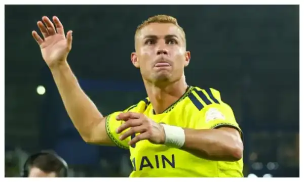 Saudi League: Cristiano Ronaldo reacts to Al-Nassr’s win over Al-Taawoun