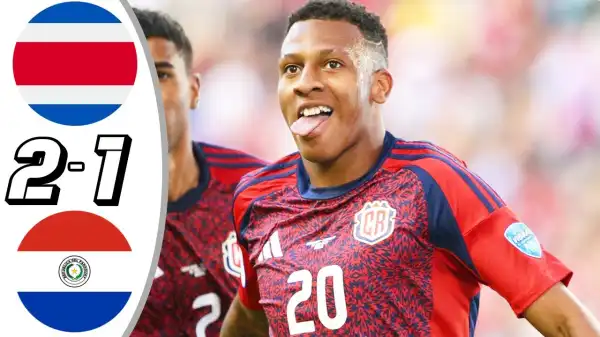 Costa Rica vs Paraguay 2 - 1 (Copa America 2024 Goals & Highlights)