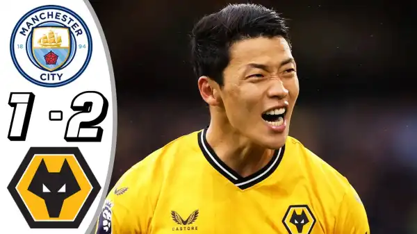 Wolves vs Manchester City 1 - 2 (Premier League Goals & Highlights)