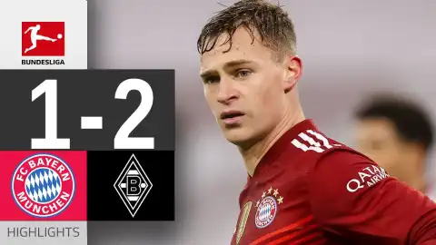 Bayern Munich vs Borussia M'gladbach 1 - 2 (Bundesliga 2022 Goals & Highlights)