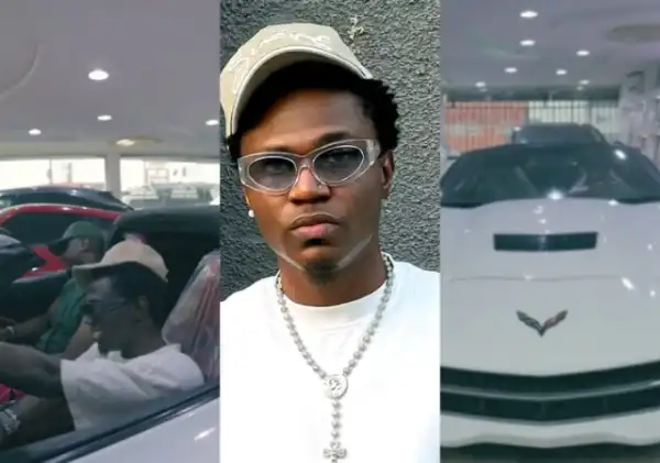 Spyro Buys Corvette C7 Worth Millions Amid Feud with Ubi Franklin and Oga Paulo
