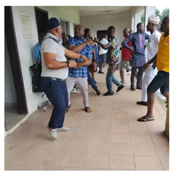Pandemonium in Akwa Ibom local council as thugs disrupt plenary, sack councillors