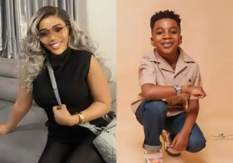 Actress Bukola Adeeyo celebrates son as he clocks 6