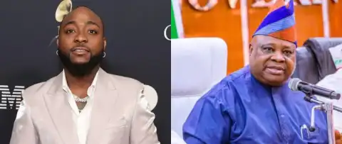 “My Uncle Should Be An Example To All Governors”- Davido Praises Governor Ademola Adeleke