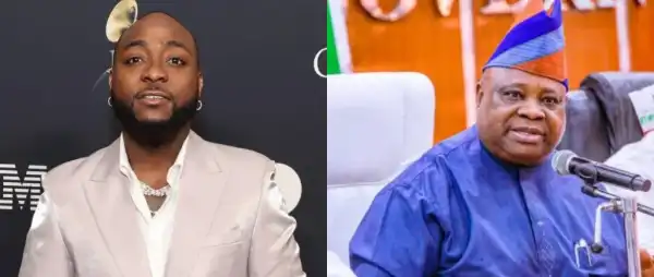 “My Uncle Should Be An Example To All Governors”- Davido Praises Governor Ademola Adeleke