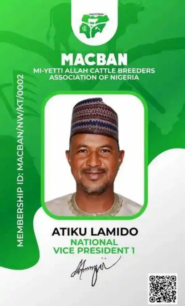 Miyetti Allah says its National VP is missing