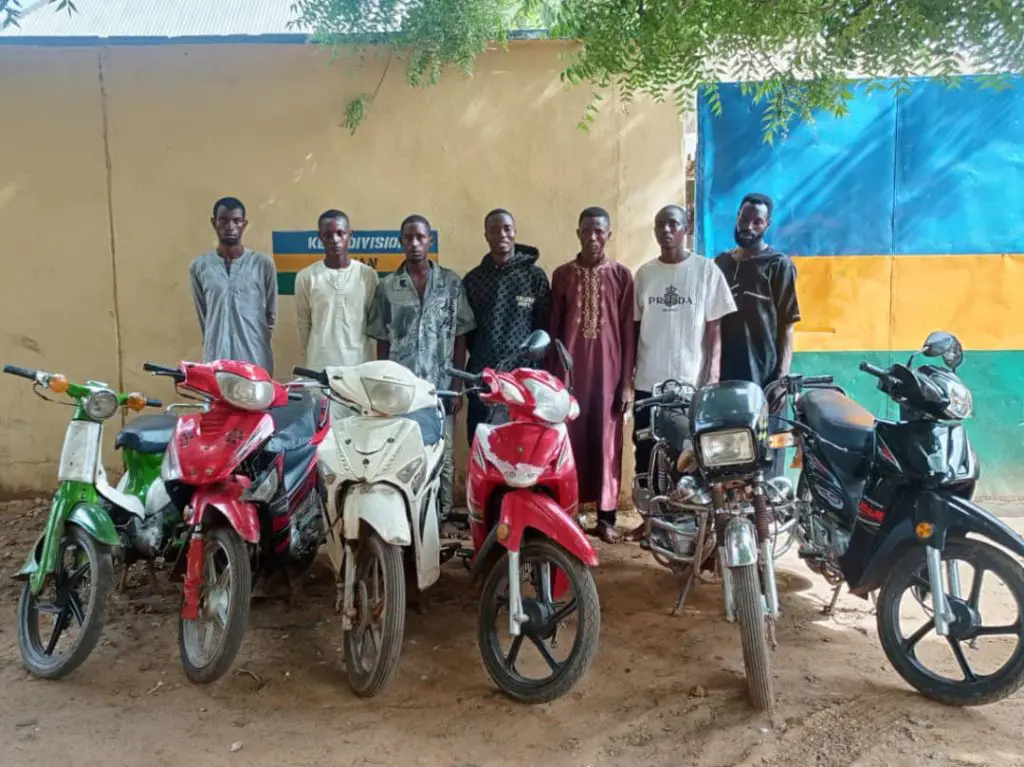 Police in Sokoto arrest motorcycle thieves