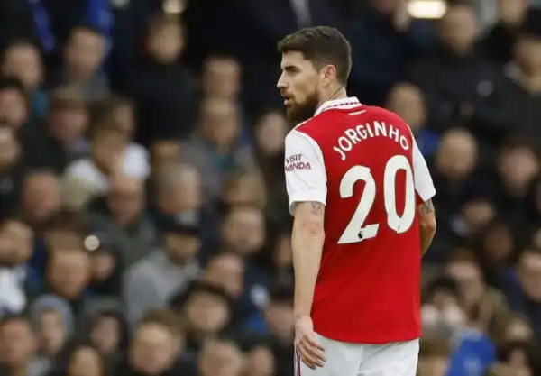EPL: Jorginho names Arsenal player he’s scared of