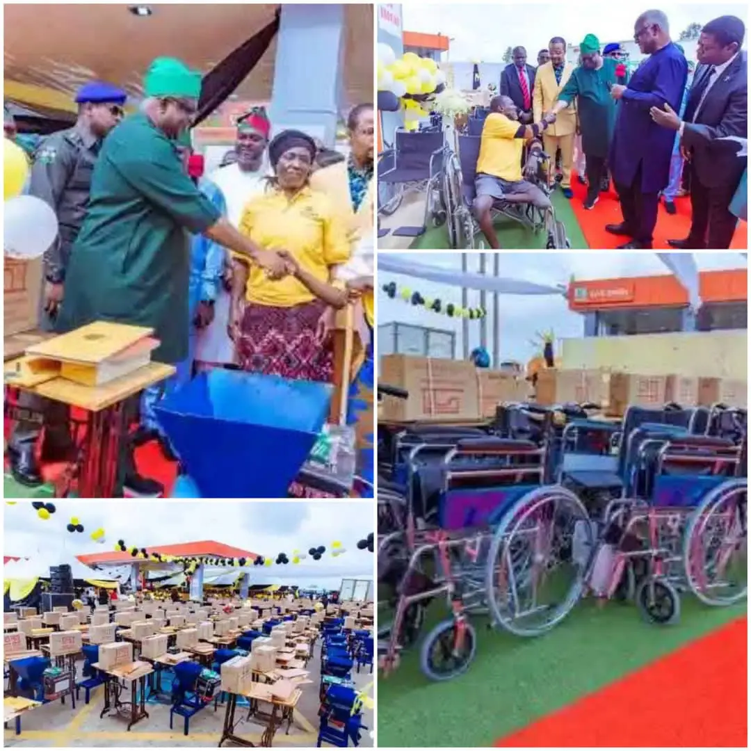 Delborough boss Stanley donates residence for Orphanage Home, empowers widows, disabled on birthday