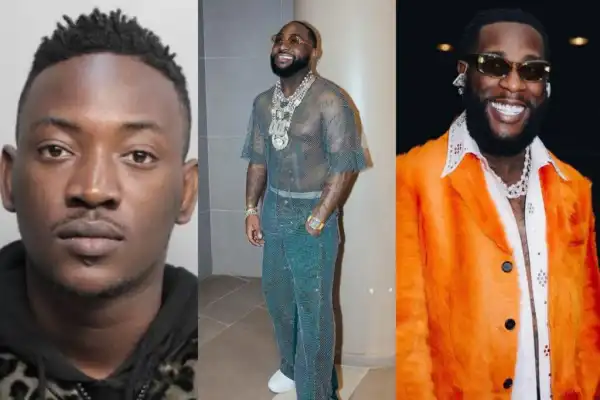 Alleged Debt: Open GoFfundMe For Davido So He Can Pay Me – Singer Dammy Krane Tells BurnaBoy