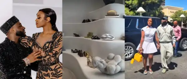 “My Queen”- Davido Spoils Chioma With Luxurious Shopping Experience In Las Vegas