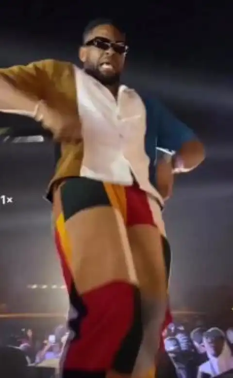 BBNaija's Cross Thrills Fans With Performance At Davido’s Abuja Concert (Video)