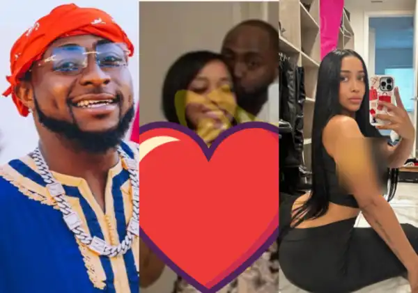 Davido Caught In Cozy Moment With A Woman In The Toilet