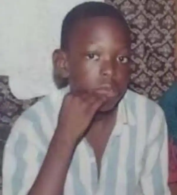 Nigerian Singer, Timaya Shares His Childhood Photo