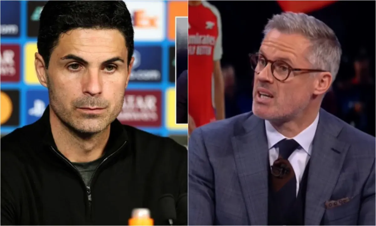UCL: That’s nonsense – Carragher knocks Arteta over comments after Arsenal’s exit